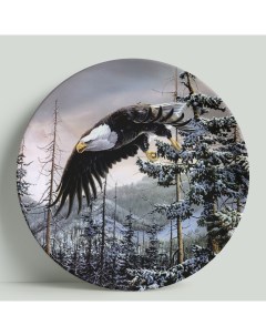 Декоративная тарелка Парящий орел 20 см Wortekdesign