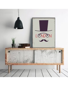 Постер Mr London 40х50 в рамке Просто постер
