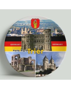 Декоративная тарелка Германия Трир 20 см Wortekdesign