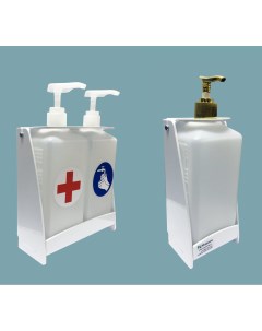 Дозатор для антисептика геля антисептика жидкого мыла настенный ДНП 01 1 литр Nobrand