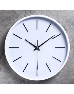 Часы настенные серия Классика Терапо плавный ход d 27 5 см микс Nobrand