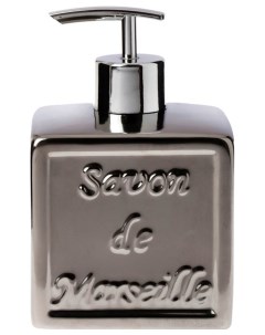 Дозатор для жидкого мыла Savon de marseille Черный Spirella