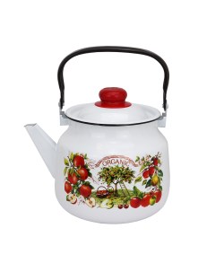 Чайник для плиты Organic эмалированный 3 5 л Эмаль