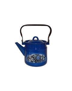 Чайник для плиты Вологодский сувенир эмалированный 2 л Стальэмаль