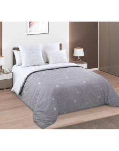 Постельное белье 2 спальное с европростыней Снежный олень Текс-дизайн