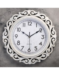 Часы настенные серия Классика Прага плавный ход d 40 см Nobrand