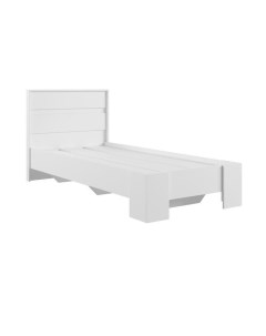 Кровать Моно с основанием 900х2000 Белый Nobrand