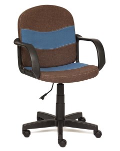 Кресло BAGGI ткань коричневый синий 3М7 147 С24 Tetchair