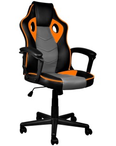 Кресло компьютерное DK240OG black orange Raidmax
