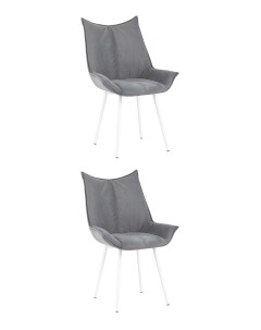 Комплект стульев 2 шт Осло серый Stool group