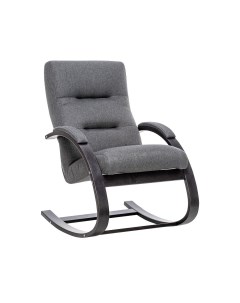 Кресло качалка Милано 2 штуки Венге текстура рогожка Malmo 95 Leset