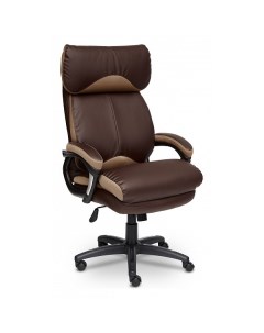 Кресло компьютерное офисное на колесиках ортопедическое DUKE коричневый Tetchair