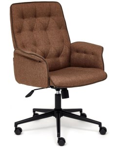 Кресло руководителя Madrid Ткань F25 коричневый ЗМ7 147 коричневый Tetchair