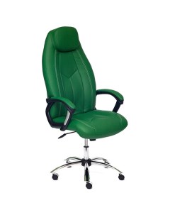 Кресло компьютерное офисное на колесиках ортопедическое BOSS зеленый Tetchair