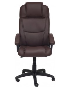 Кресло руководителя Bergamo 2tone коричневый Tetchair