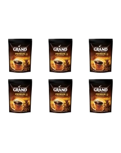 Кофе растворимый Premium по бразильски 50 г х 6 шт Гранд