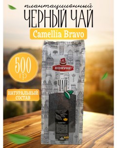 Чай чёрный плантационный Camellia Bravo рассыпной 500 гр Конунг