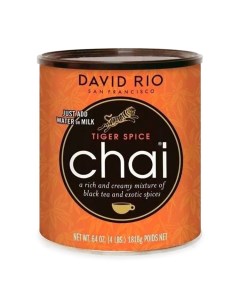 Пряный чай латте Chai Tiger Spice с медом и специями 1814г David rio