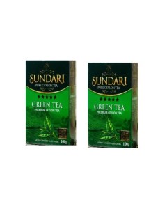 Чай зелёный 100 г х 2 шт Sundari
