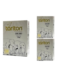 Чай черный Earl Grey листовой 100 г х 3 шт Tarlton