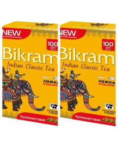 Чай черный Big Leaf 100 г х 2 шт Bikram