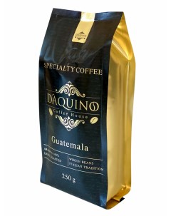 Кофе в зернах 100 Арабика Гватемала Спешиалти 250 грамм светлая обжарка Daquino
