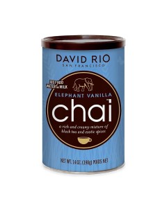 Пряный чай латте Chai Elephant Vanilla с ванилью 398 г David rio