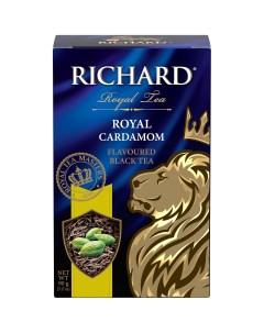 Чай Royal Cardamom черный листовой с добавками 90 г Richard