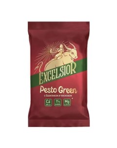 Сыр полутвердый Pesto Green базилик чеснок 45 БЗМЖ Excelsior