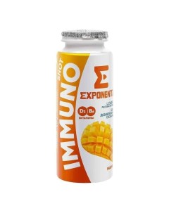Кисломолочный напиток Immuno Shot манго 2 5 БЗМЖ 100 мл Exponenta