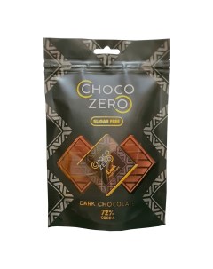 Шоколад горький без сахара 100 г Chocozero