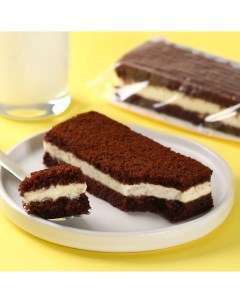 Пирожное от КуулКлевер беби тортик молочный 70 г Мясновъ пекарня