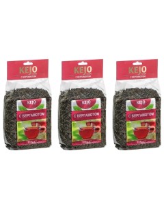 Чай черный С бергамотом листовой 175 г х 3 шт Kejo foods