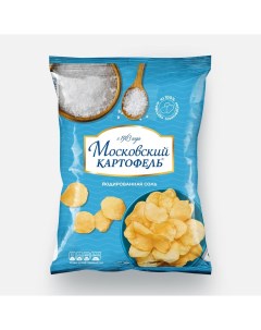 Чипсы с йодированной солью 60 г Московский картофель