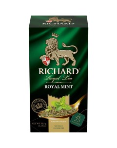 Чайный напиток Royal Mint с мятой 25 сашетов Richard