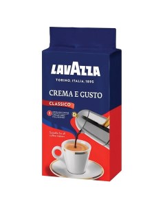 Кофе молотый Crema E Gusto комплект 5 шт 250 г вакуумная упаковка 3876 Lavazza