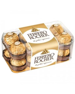 Конфеты из молочного шоколада с начинкой из крема и лесного ореха 200 гр Ferrero rocher
