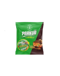 Конфеты Паркур mini глазированные карамель с арахисом и фундуком 1 кг Невский кондитер