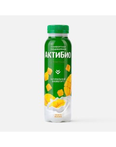 Йогурт питьевой с манго и яблоком 1 5 260 г Актибио