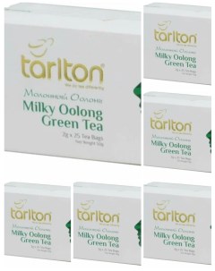 Чай Зеленый Тарлтон Молочный улун 25 пакетиков х 6 шт Tarlton
