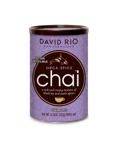 Пряный чай латте Chai Orca Spice без сахара 337 г David rio