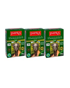 Чай листовой IMPRA зеленый 90 г х 3 шт Impra tea