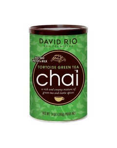 Пряный чай латте Chai Tortoise Green зеленый 398 г David rio