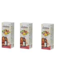 Чай черный Exotic Fruits 25 пакетиков х 3 шт Unitea
