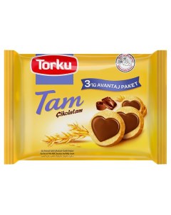 Печенье Tam Cikolatam овсяное с молочным кремом и молочным шоколадом 249 г Torku