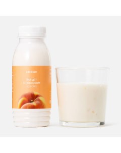 Йогурт питьевой персик 2 5 250 г Самокат