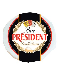 Сыр мягкий Brie Double Cream Бри 73 President