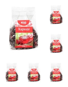 Чай листовой Каркаде 100 г 6 шт Kejofoods