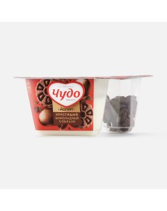 Йогурт Десерт Хрустящий шоколадный соблазн 105 г Чудо