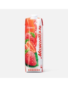 Напиток молочно соковый Клубника 950г Мажитэль